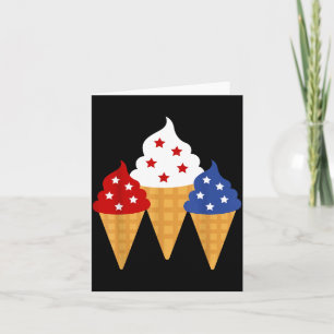 Minnesdag 4 juli högtid patriotisk is kort