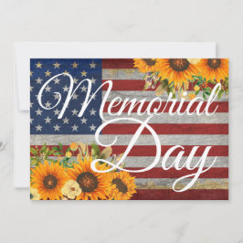 Minnesdag 4 juli Independence day Inbjudningar