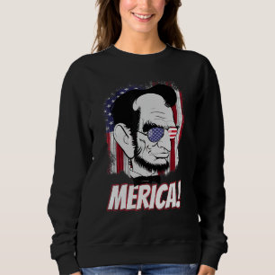 Minnesdag den 4 juli Helgdag Patriot Abe T Shirt