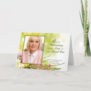 Minnesdag för "Loved One's Death", Anpassningsbar Kort