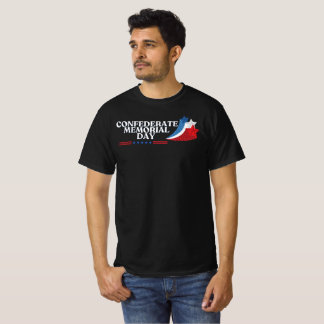 minnesdag i konfederationen t shirt