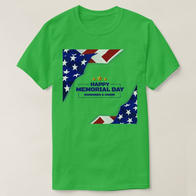 minnesdag, minne och heder (3) t shirt (Design framsida)