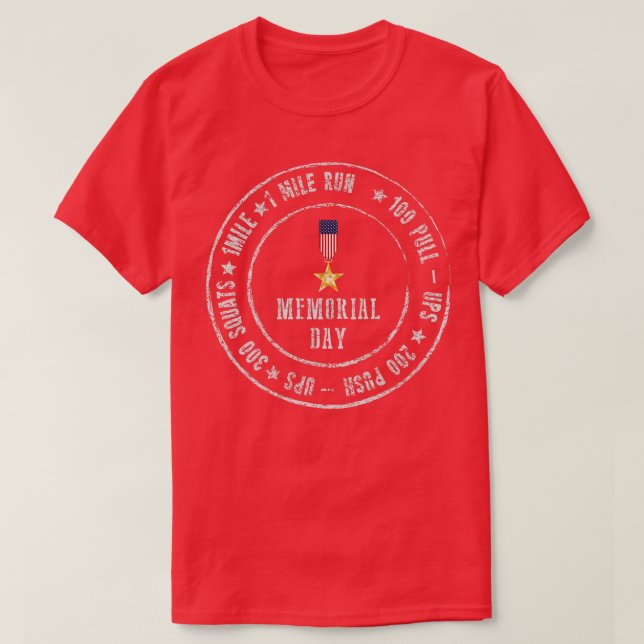 Minnesdag Murph-utmaning 2023 T Shirt (Design framsida)