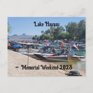 Minnesdag Weekend i Lake Havasu Vykort