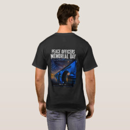 Minnesdagen för fredsofficerare London Bridge T Shirt