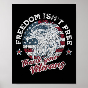 Minnesdagen för frihetsveteranernas minnesdag i fr poster