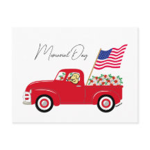 Minnesdagen för gula Labrador röda lastbilar