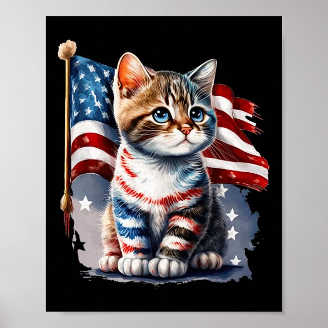 Minnesdagen Katt  Poster (Framsidan)
