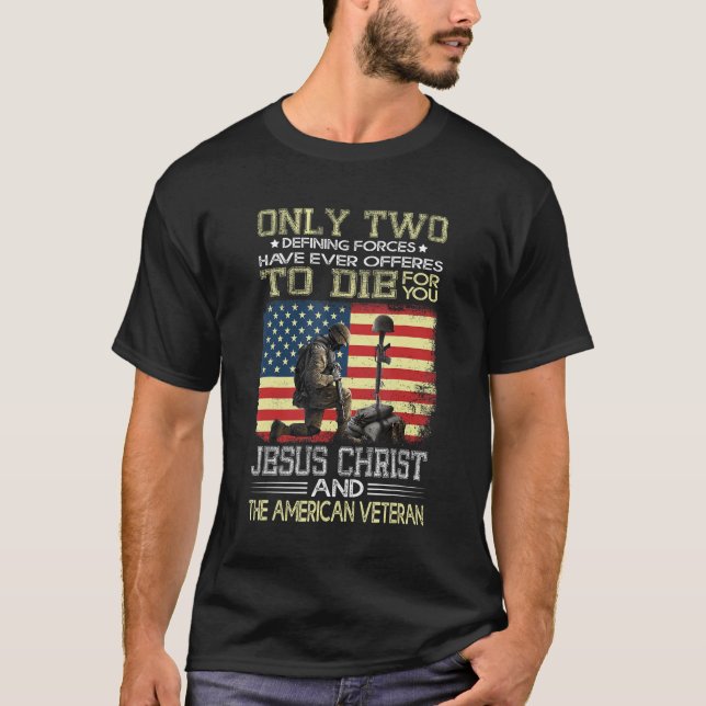 Minnesdagen minns Fallens veteranska militärdag T Shirt (Framsida)