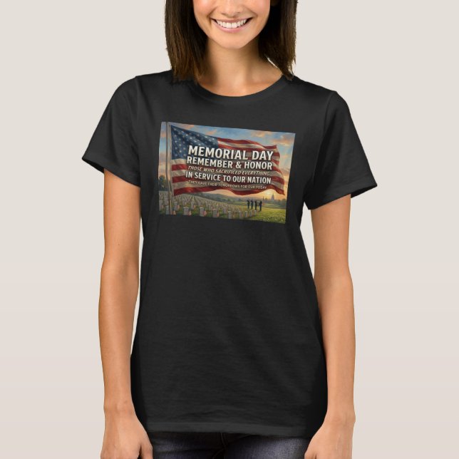 Minnesdagen  t shirt (Framsida)