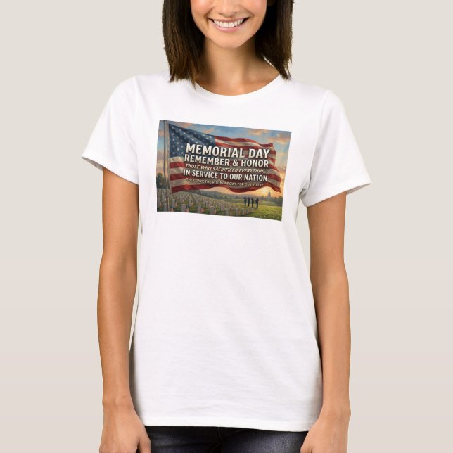 Minnesdagen  t shirt (Framsida)