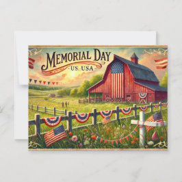 Minnesdagen (USA) Vykort