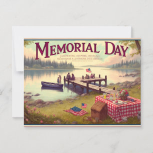 Minnesdagen (USA) Vykort