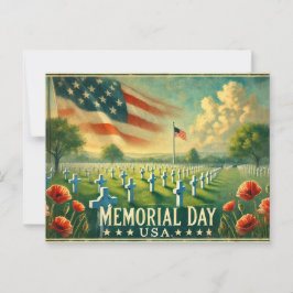 Minnesdagen (USA) Vykort