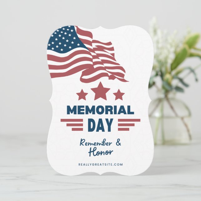 #MinnesdagPåskedagenMinns&HedraInbjudan Inbjudningar (Stående Fram)