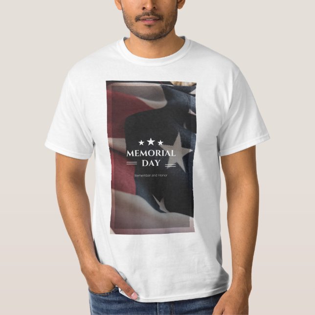 Minnesdagsdesign  t shirt (Framsida)