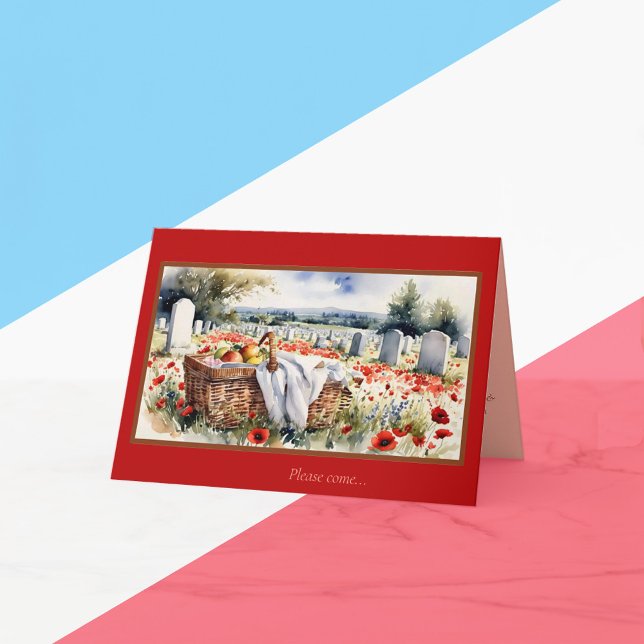 Minnesdagsfirande Inbjudan (Skapare uppladdad)