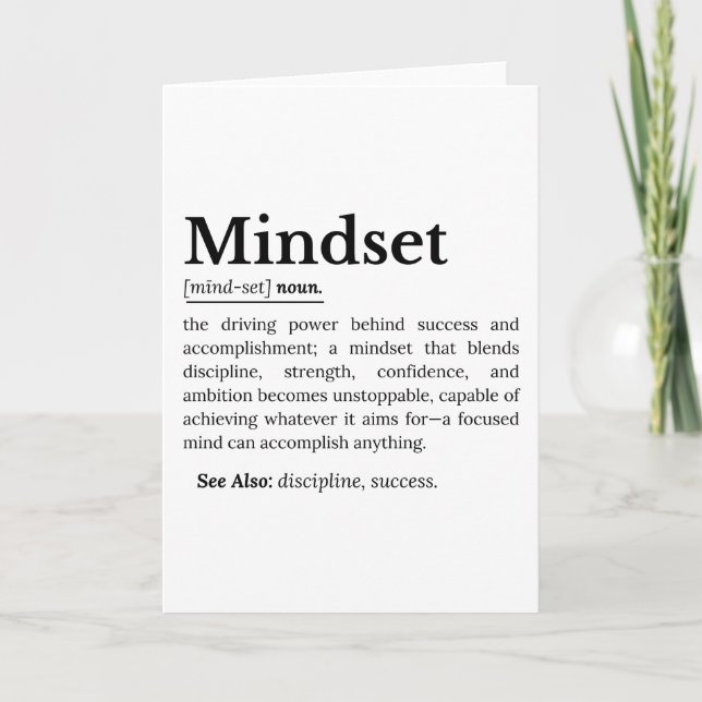 Minnesdefinitionsoffert Kort (Framsida)
