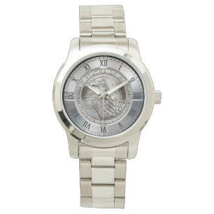 Minnesdollar i Silver ~ Armbandsur