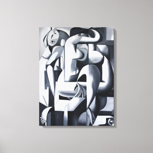 Minnesduk för Älskade Husdjur – Anpassad Galleri Canvastryck (Framsida)