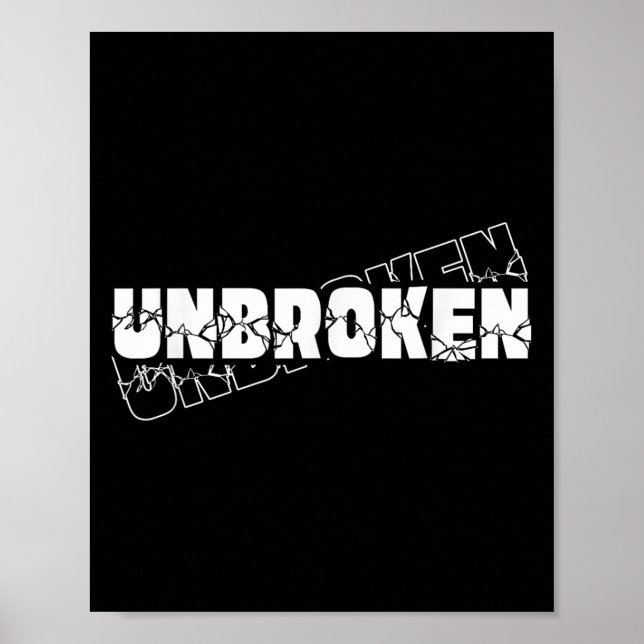 Minneset, obruten motivation poster (Framsidan)
