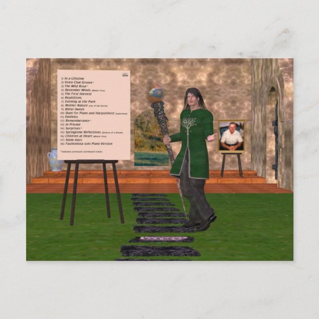 Minnesfält 2 vykort (Framsida)