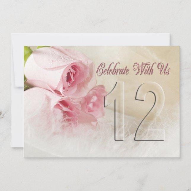 Minnesfest för 14 år inbjudningar (Framsida)