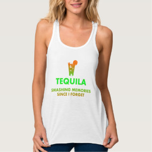 MinnesFlowy Racerback för Tequila fantastisk Linne Med Racerback