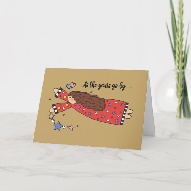 Minnesförlust av barnsympati Land Angel Kort (Framsida)