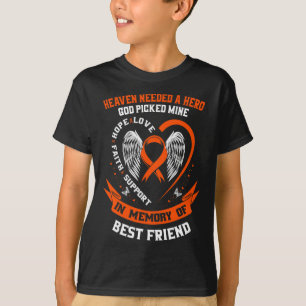 Minnesförlust för min bästa vän Leukemia Awarenes T Shirt