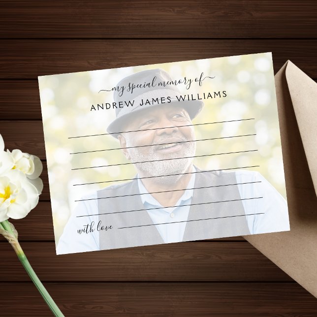  minnesfotofunktion vykort (Share A Memory Photo Card)