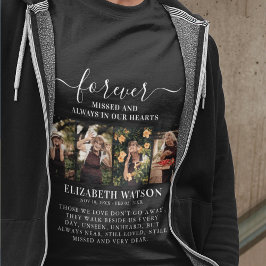 Minnesfotokollage | Tidigare i våra hjärtan T Shirt