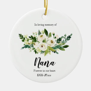 Minnesgåvor för Nana-ornament Julgransprydnad Keramik