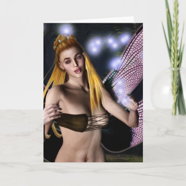 Minneshälsningskort för Anpassade i midnatt Kort (Framsida)