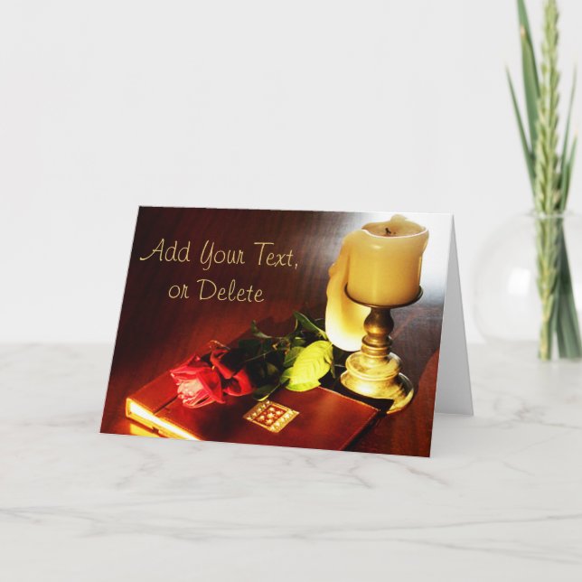 Minneshälsningskort Helgkort (Framsida)