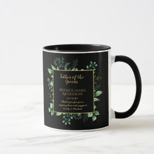 Minneshögtid Far i Groom Groomsman-Anpassningsbarn Mugg