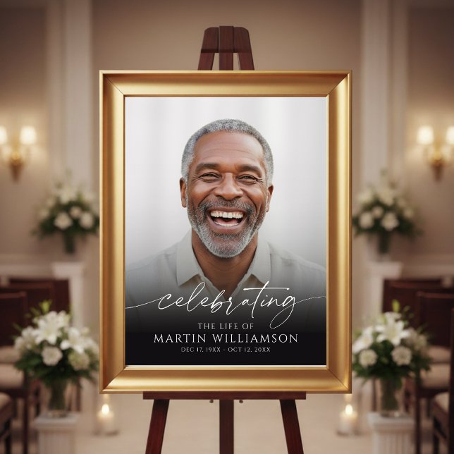 Minneshögtid för att hedra Photo Scripts liv Poster (Skapare uppladdad)