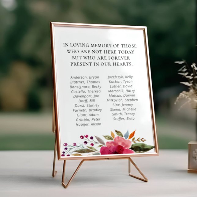 Minneshögtid för Burgundiska Blommor Skolklassåter Poster (Skapare uppladdad)