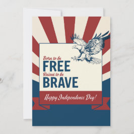 Minneshögtid till självständighet, Hälsning-kort Tack Kort