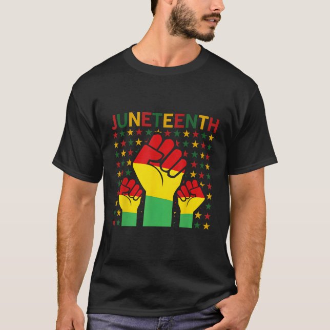 Minneshögtider för mina anfärer Black African Ju T Shirt (Framsida)