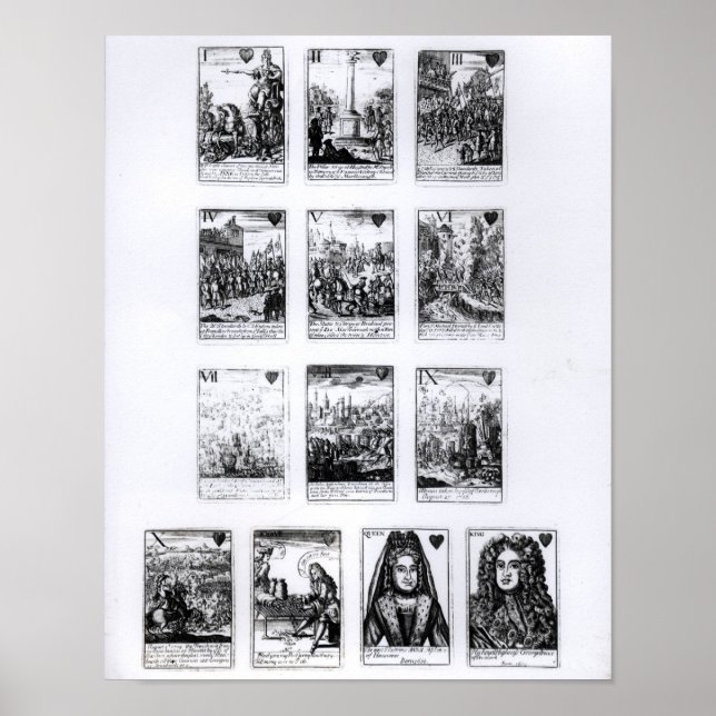 Minneshögtider för spelkort poster (Framsidan)