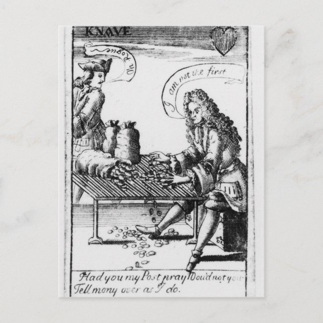 Minneshögtider för spelkort vykort (Framsida)