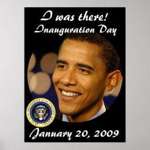 Minneshögtidlighållande av president Obama Poster