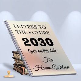 Minnesjournaler för milstolpar, brev till framtide anteckningsbok