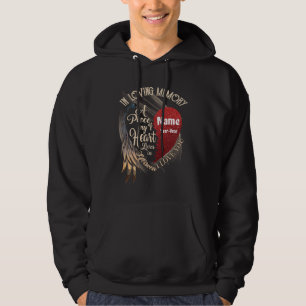 Minneskärleksfull - Biet i mitt hjärta i himlen Hoodie