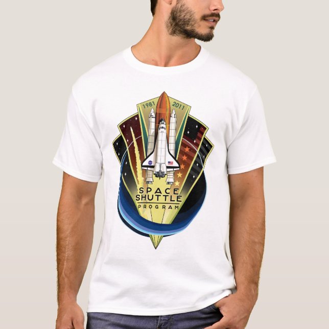 minneskorrigering för Space Shuttle-programmet T-shirt (Framsida)
