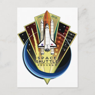 minneskorrigering för Space Shuttle-programmet Vykort