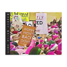 Minneskort för kvinnor i mars