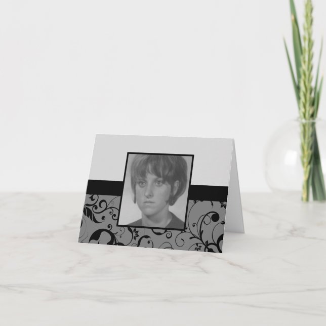 Minneskort för professionell meddelande (Framsida)