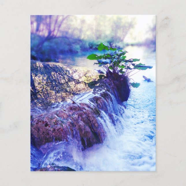 minneskort vatten dimma (Framsida)